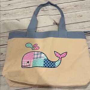 HYP Tote Bag with Whale Print
